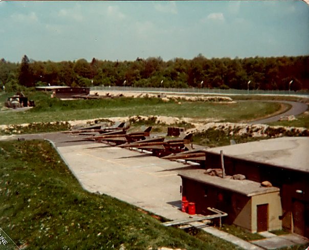 Charlie section with the missiles out looking at bravo section