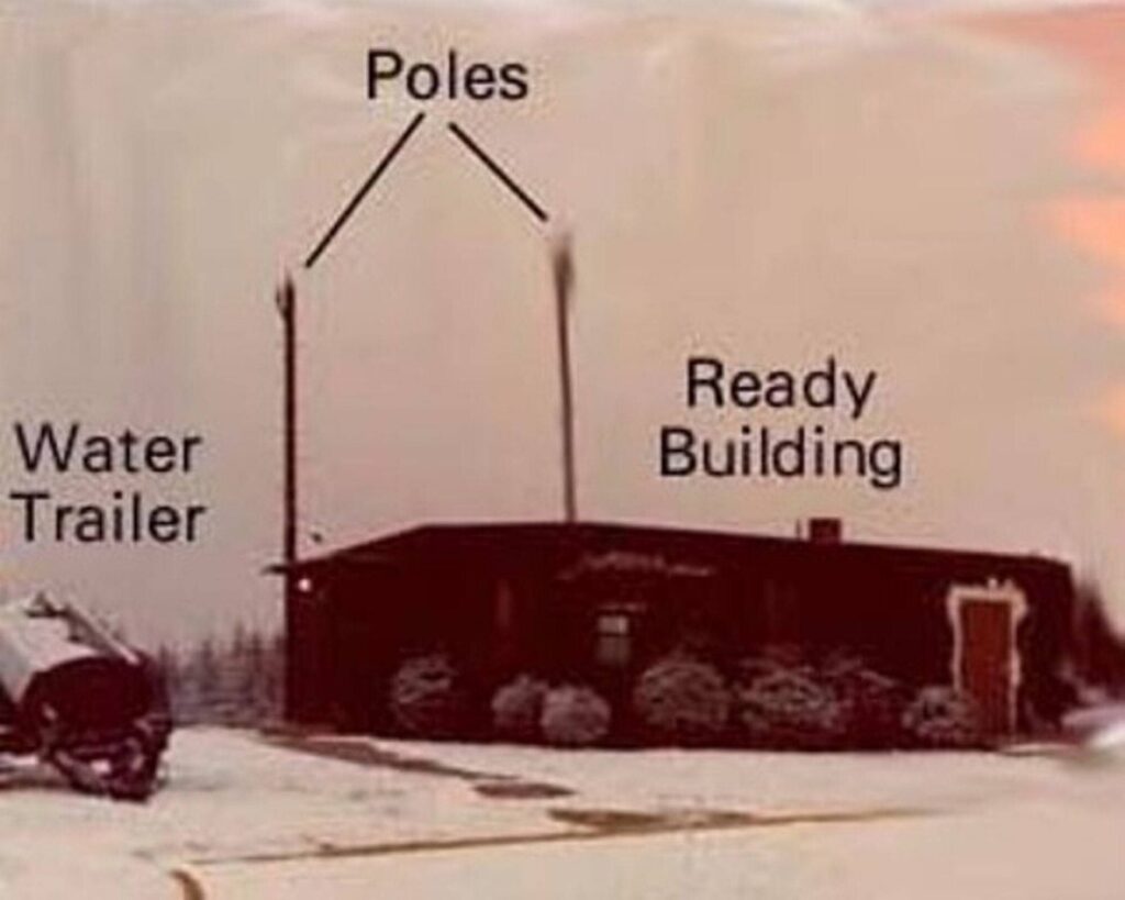 They're ready building where the crew rotated their shift and had am