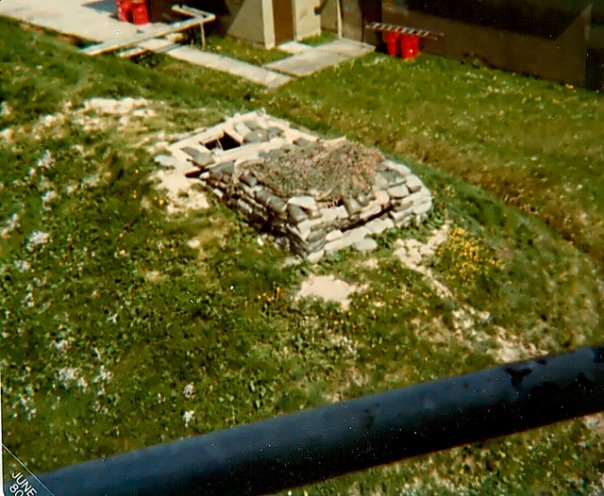 The Bunker newbies would go to and Charlie section. It was on the end of the berm.