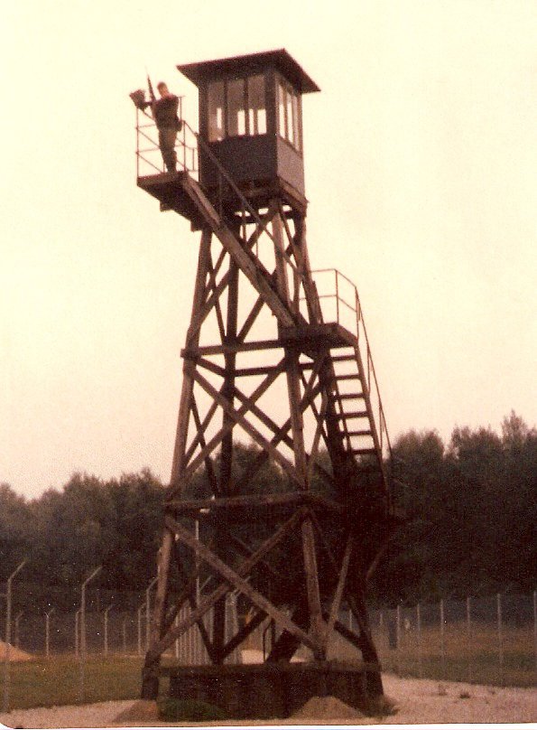 Mashburn was on tower guard duty number two. We had 90 rounds of ammo locked and loaded.